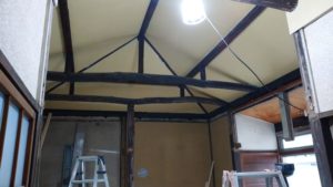 和室の天井を抜く、工程と費用